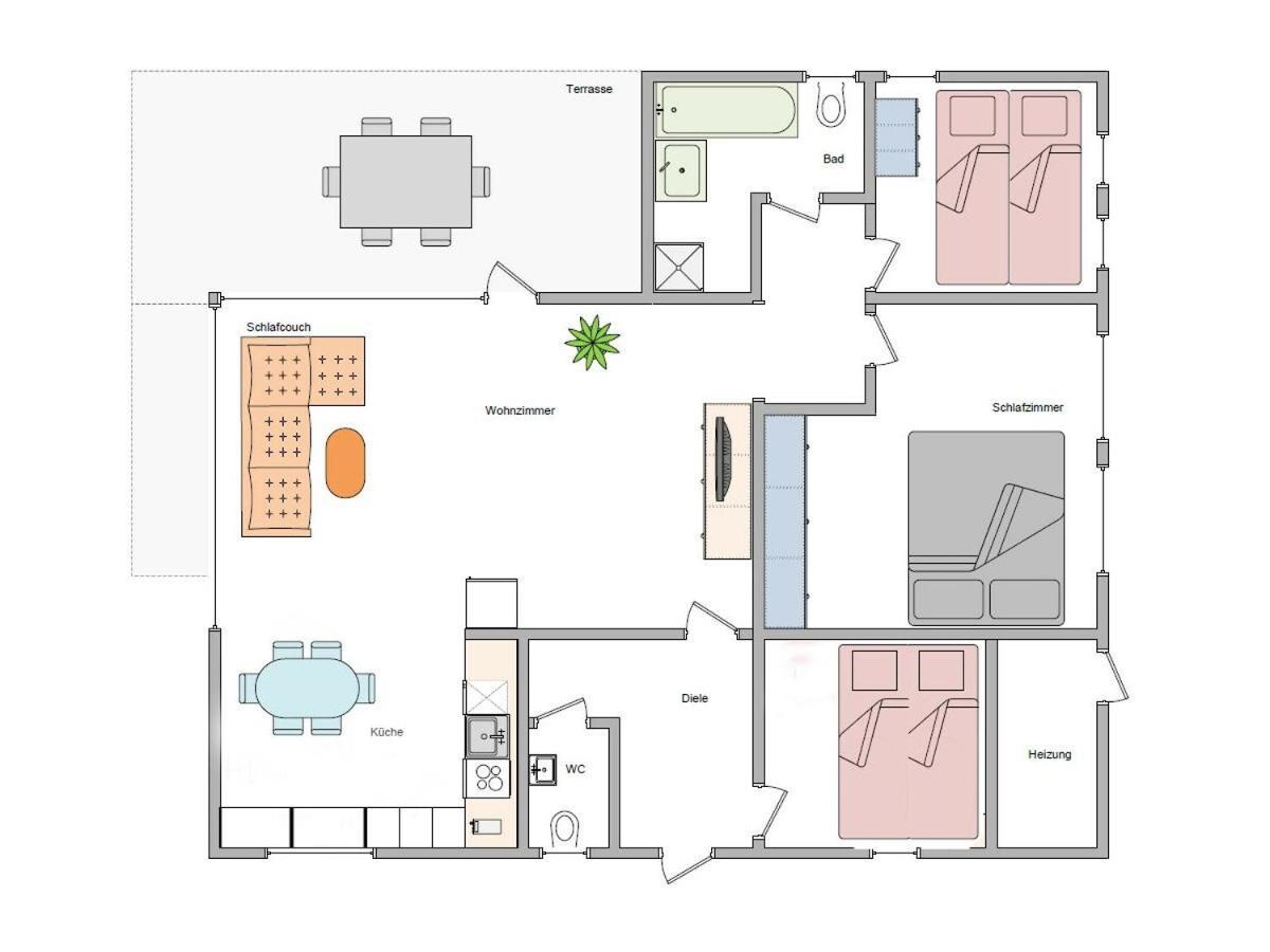 Ferienhaus Dana Meschede Buitenkant foto